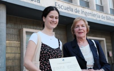 Begoña Orbegozo obtiene la primera beca Germán Hayeck